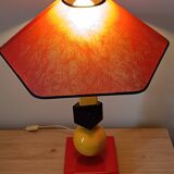 Vintage 80s colorful lamp