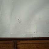 Vintage bamboo wall mirror 50's