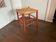 Mid-Century Wicker and Beech Stool, 1960s