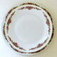 Bavarian porcelain dessert service with floral decoration. Around 1960.