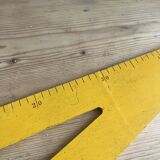 Vintage wooden school square