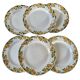 Set of 6 vintage buttercup model plates from Sarreguemines