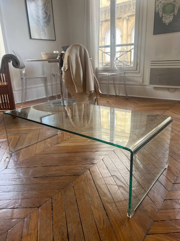 Table basse en verre trempé modèle Gala par Habitat