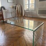 Table basse en verre trempé – Habitat – Modèle Gala