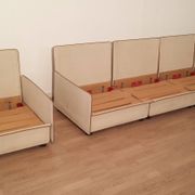 Canapé modulable de Riccardo Arbizzoni pour Zanotta 1978. Modèle Redifiori lot de 5