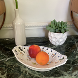 Old serving dish of Moustier