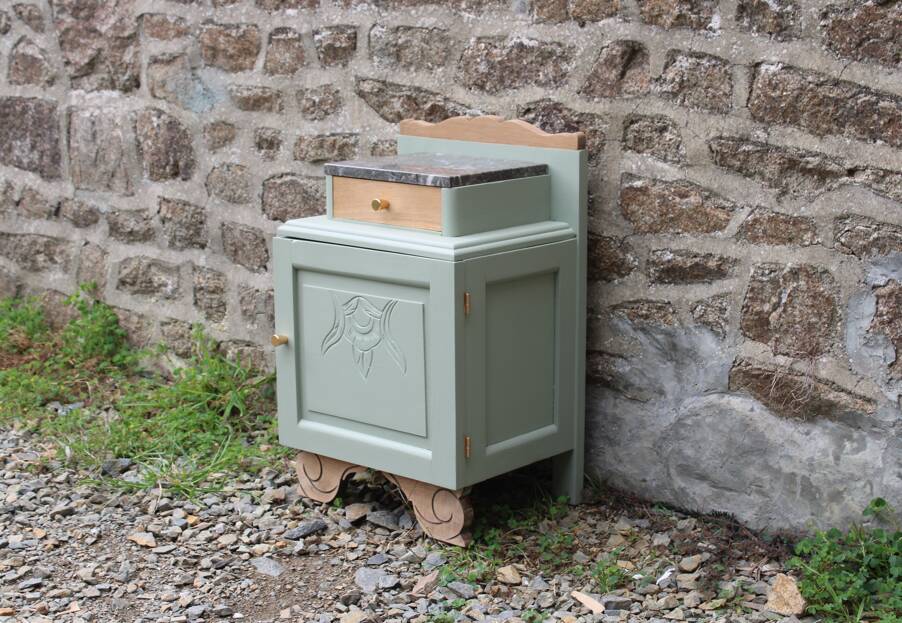 Vintage art deco bedside table
