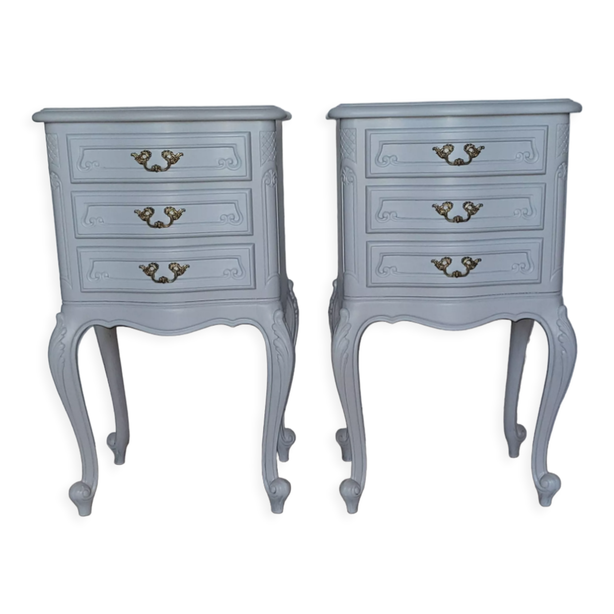 Louis XV style bedside tables