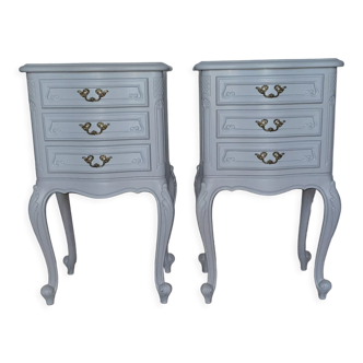 Louis XV style bedside tables