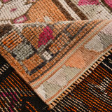 3x14 1960s Antique Vintage Runner Rug,84x427Cm