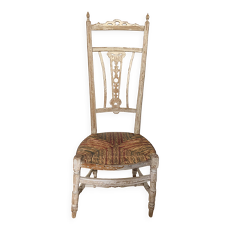 Chaise provençale de nourrice