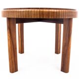 Art Deco round table, Poland, 1940s. After renovation.
