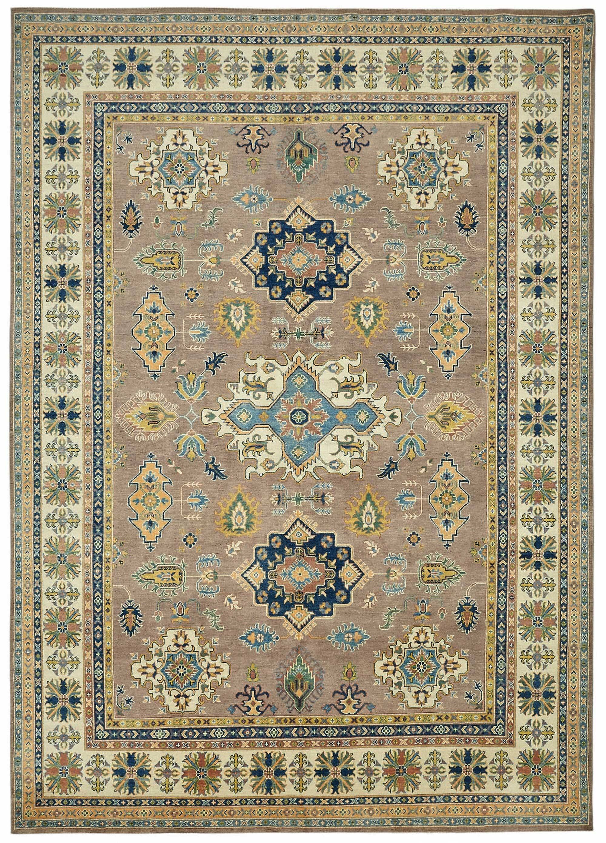 Turkish Handknotted Wool Oushak Rug 266 cm x 371 cm