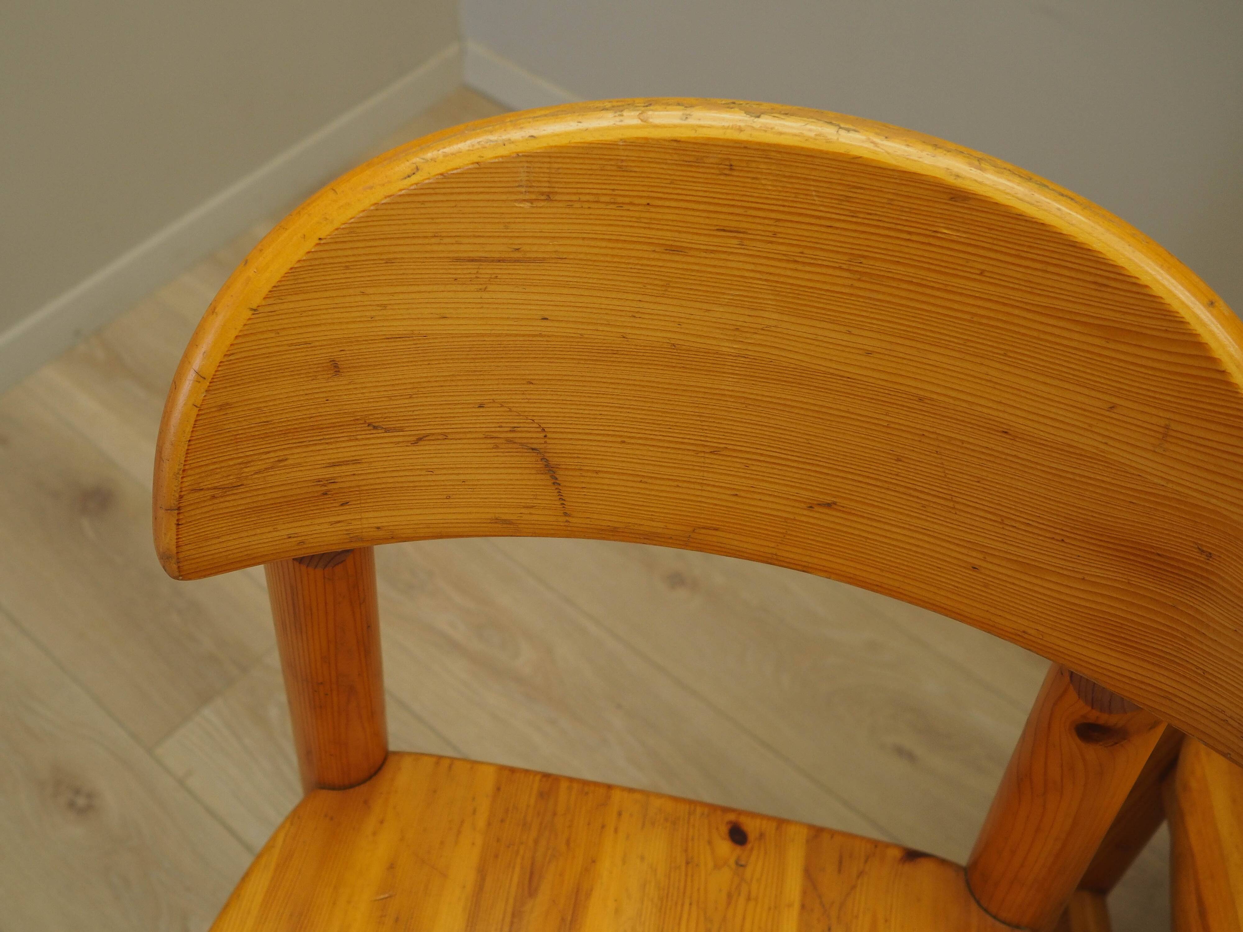 Set of four chairs, Scandinavian design, 1960s, designer: Rainer Daumiller,