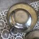 Lot de 3 tasses anciennes "argenterie"