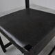Set of 6 brutalist dining chairs by Emiel Veranneman for Decoene, 1970s