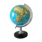 Terrestrial globe in relief of mark Rico