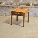 Coffee table, small pine side table 1970