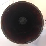 Stoneware vase flamed art nouveau pottery of bouffioulx 9517