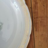Vintage porcelain hollow plates
