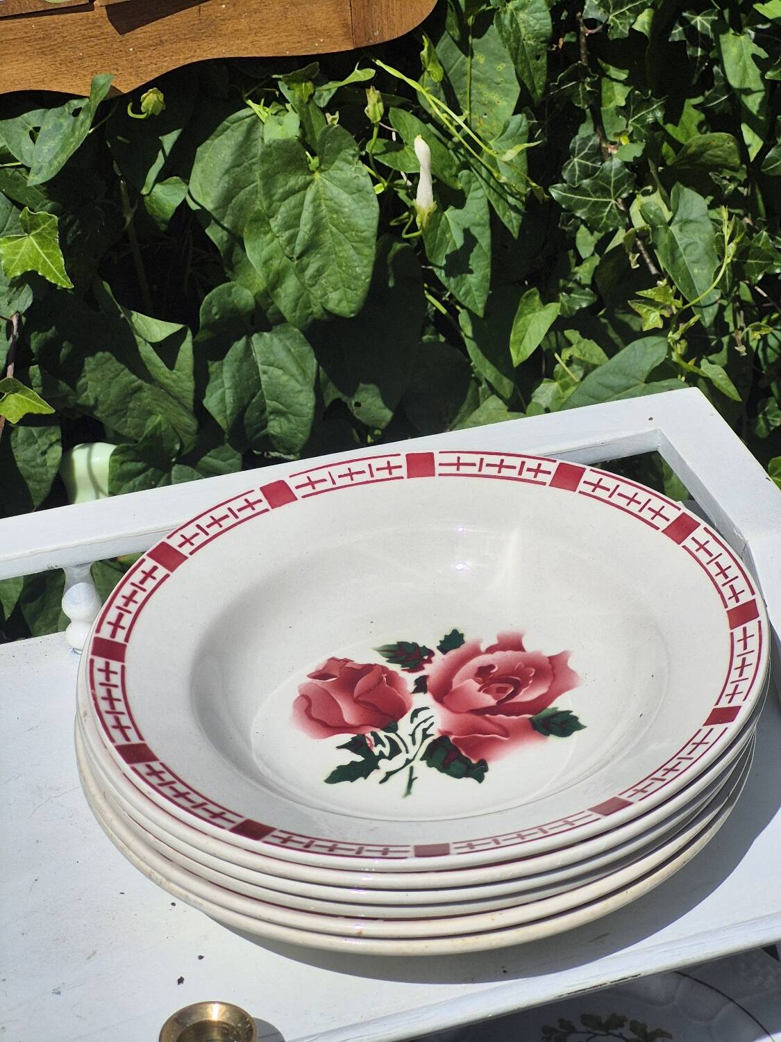 Vintage plates
