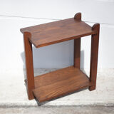 Art deco table, art deco wood coffee table, end of sofa