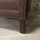 Fauteuil club en cuir