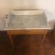 Marble dressing table and drawer