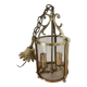 Vestibule lantern, gilded bronze, Louis XVI style