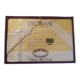 Old yellow and white lace bedding set from the Duchesse brand, 100% cotton
