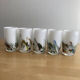 Set of 5 glasses
