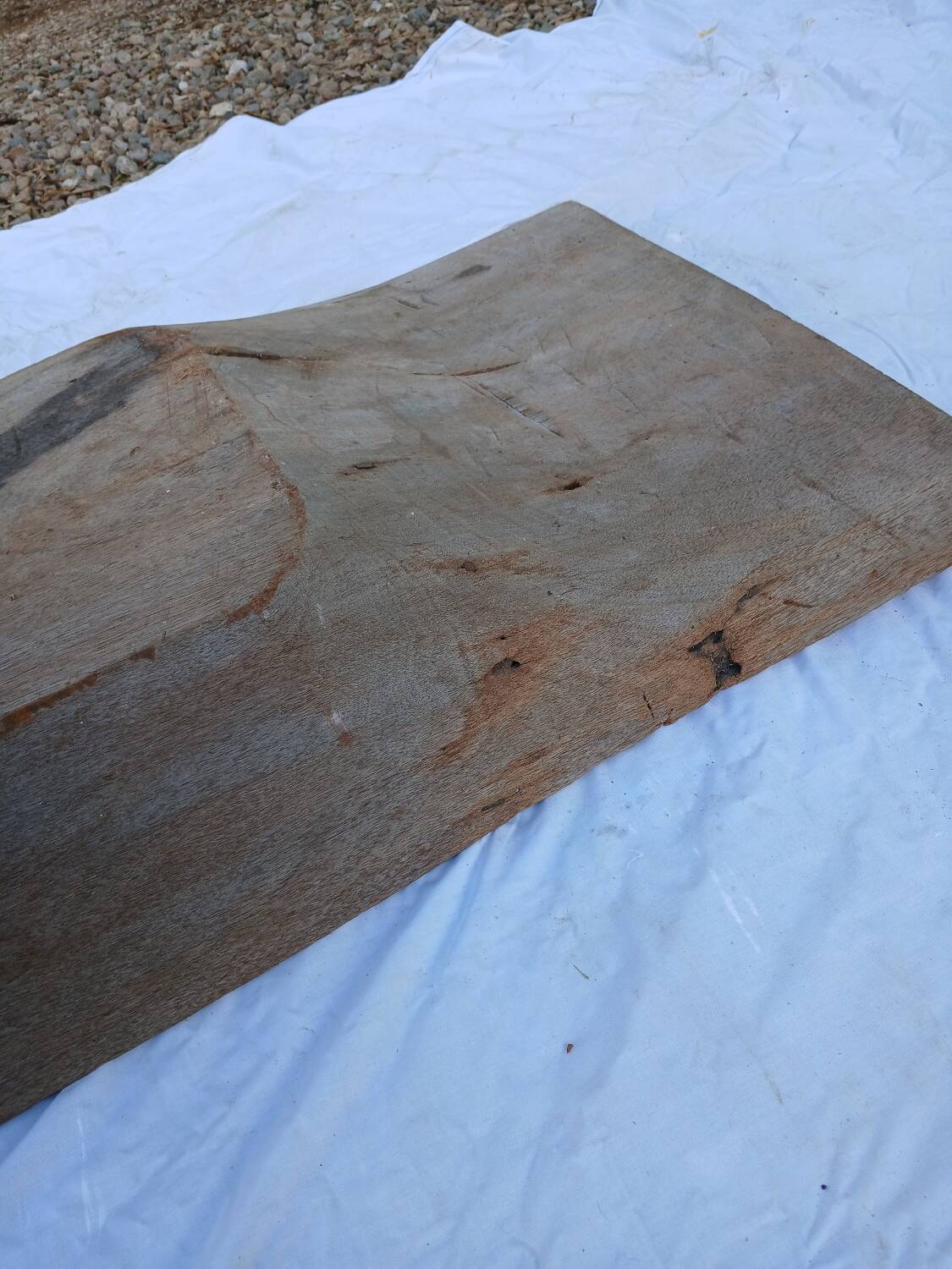 Old wooden trough / drinking trough