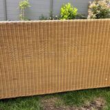 Banquette rotin / osier