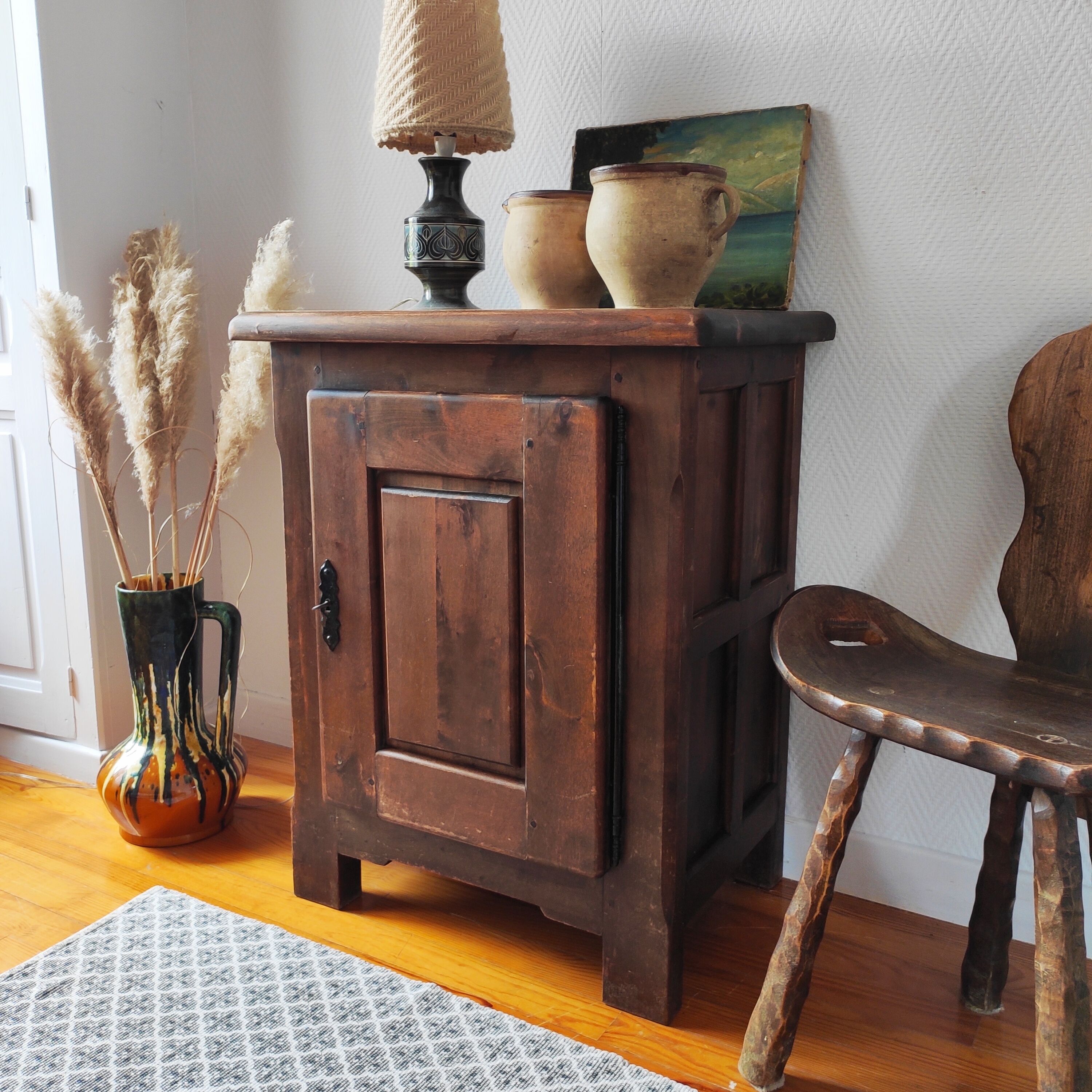 Brutalist jam buffet in solid wood