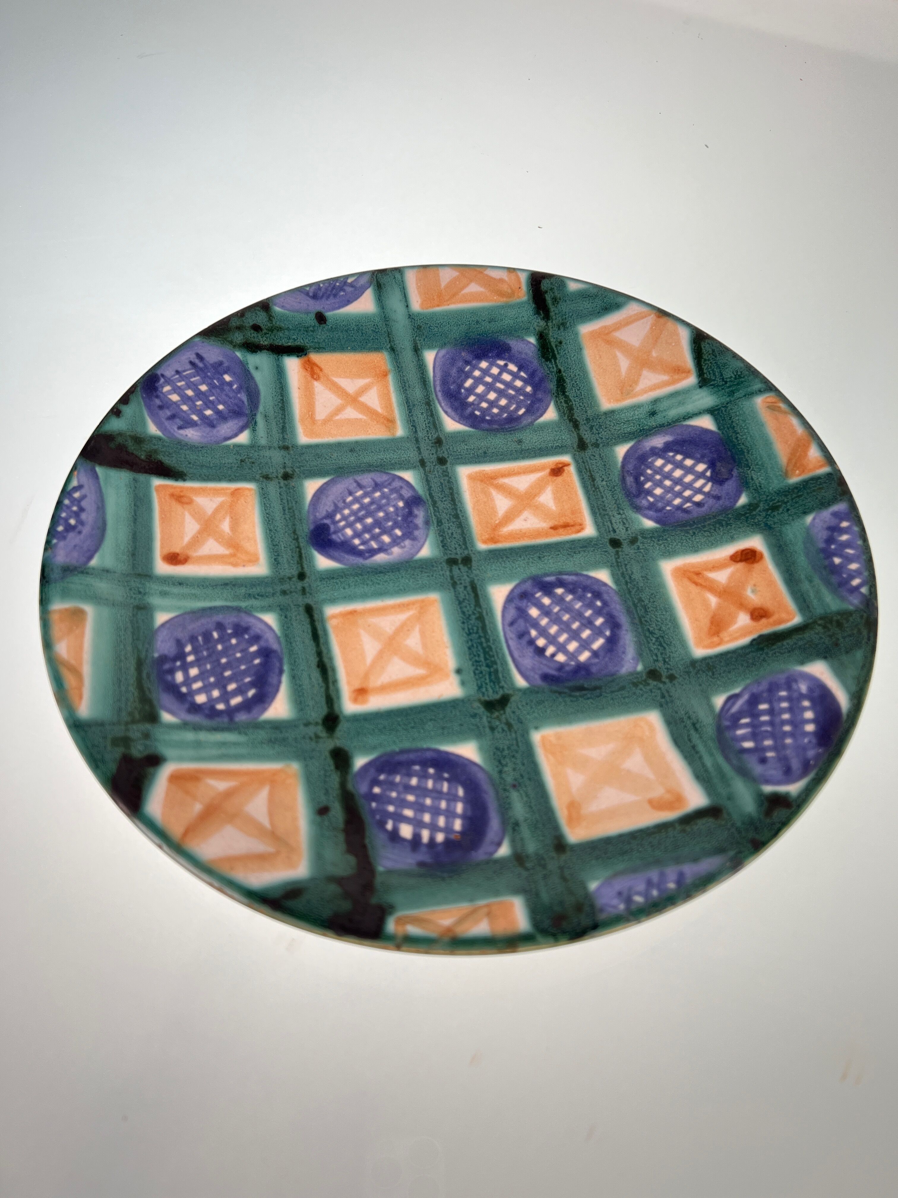 Ceramic plate by Robert Picault