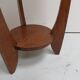 Art Deco oak sidetable