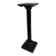 Nineteenth century black wooden fifth wheel column Napoleon III