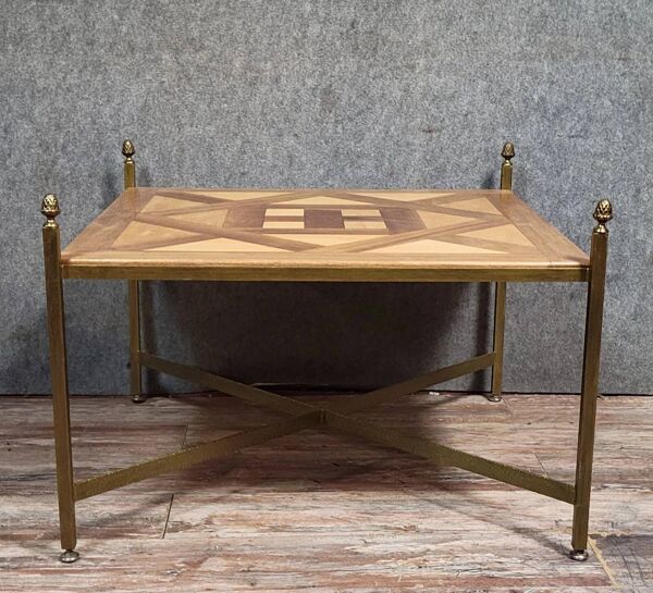 D'après René Trotel : Table basse d’Aremberg vers 1980