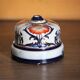 Interrupteur en porcelaine décorée