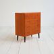 Scandinavian teak chest of drawers from the 1960s