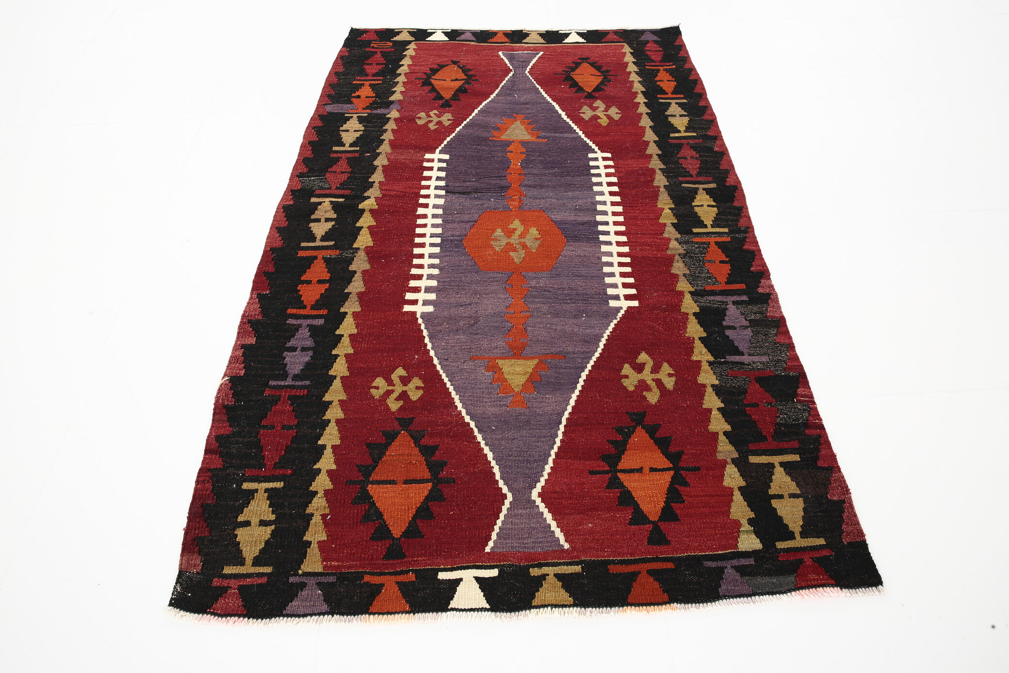 3x5 Small Size Kilim Rug, 88x146Cm