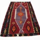 3x5 Small Size Kilim Rug, 88x146Cm