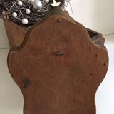 Former Golden shell mirror 21x29cm