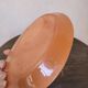 Oval ceramic dish Signed