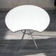 Table, guéridon pliant par Hiroyuki Yamakado, 1988