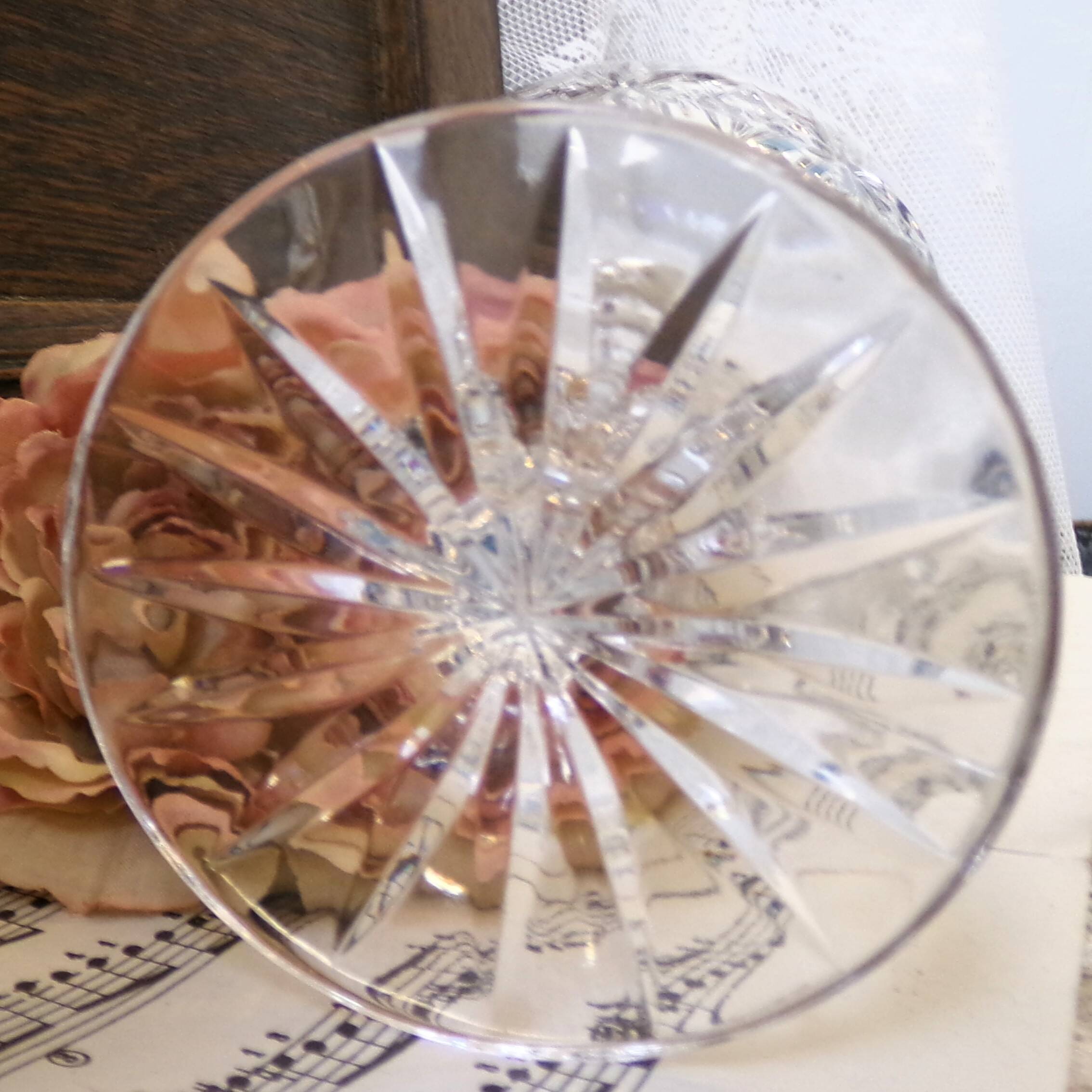 Large crystal bowl, ideal as a centrepiece or candlestick.