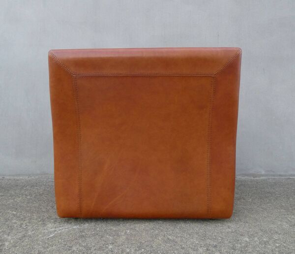 Fauteuil cuir DUVIVIER vintage loft