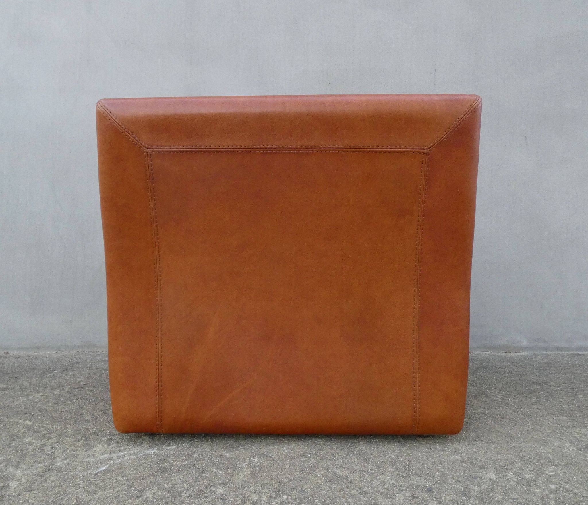 Fauteuil cuir DUVIVIER vintage loft