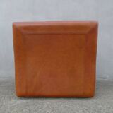 Vintage loft leather armchair DUVIVIER