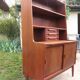 Teak writing desk by the Larsen brothers, Denmark 1960